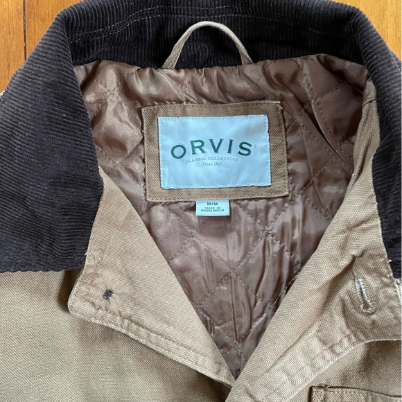Orvis Quilt-lined Barn Jacket Men’s M - Picture 2 of 7